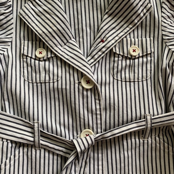 Girls black and white button down dress - Picture 4 of 4